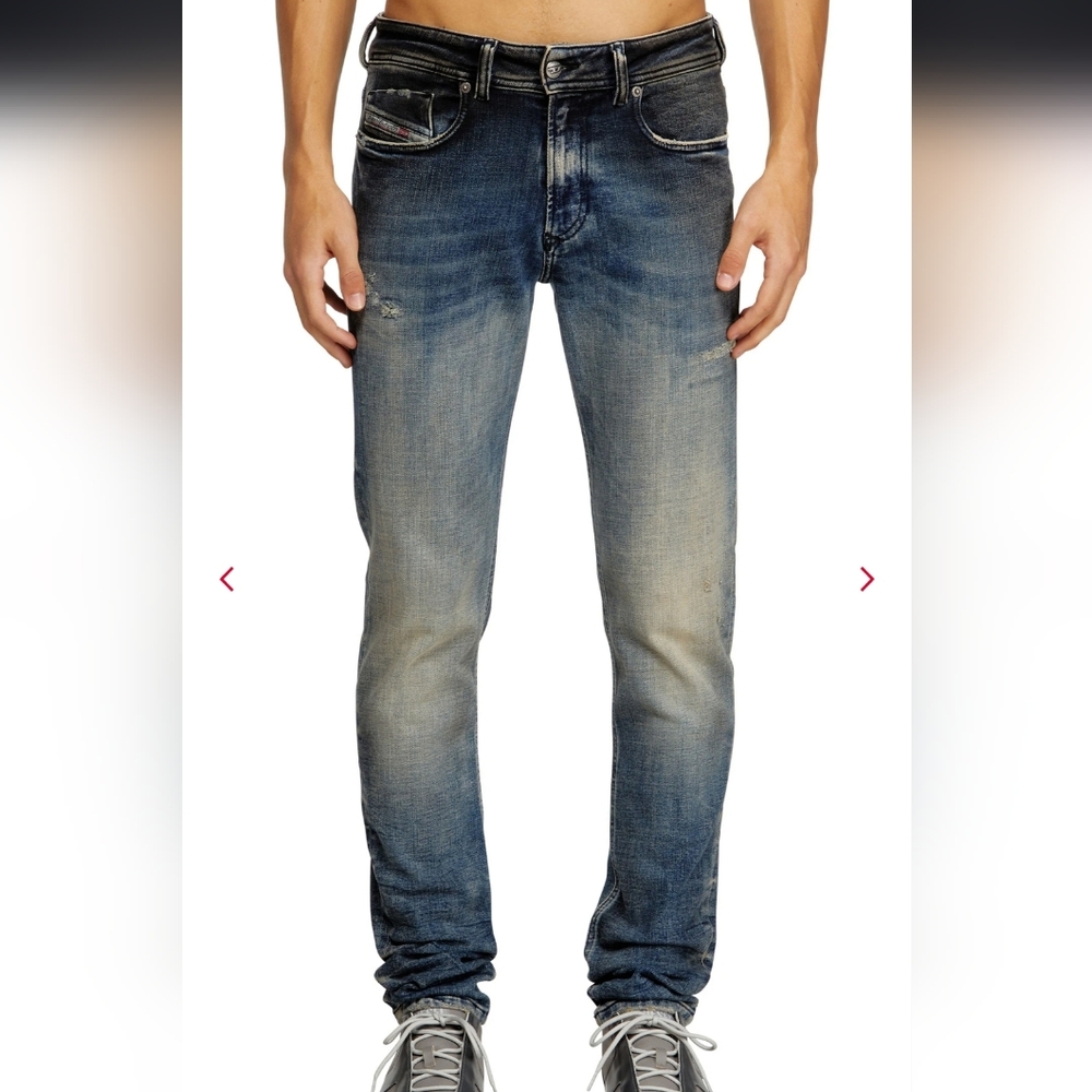 Diesel 1979 Sleenker Skinny Jeans Men's Low Rise Size 32x32 - Picture 1 of 10
